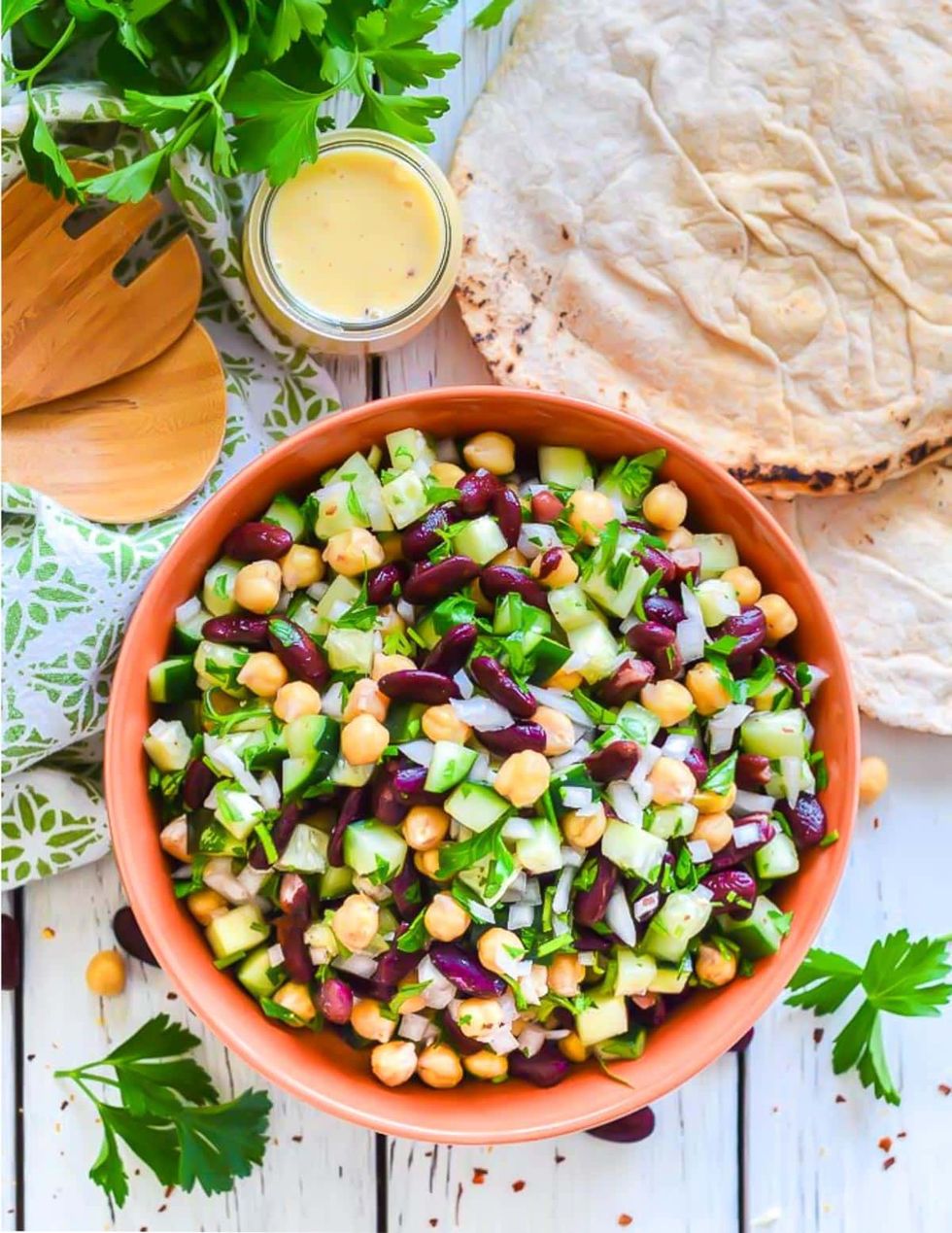 Lemony Kidney Bean Salad