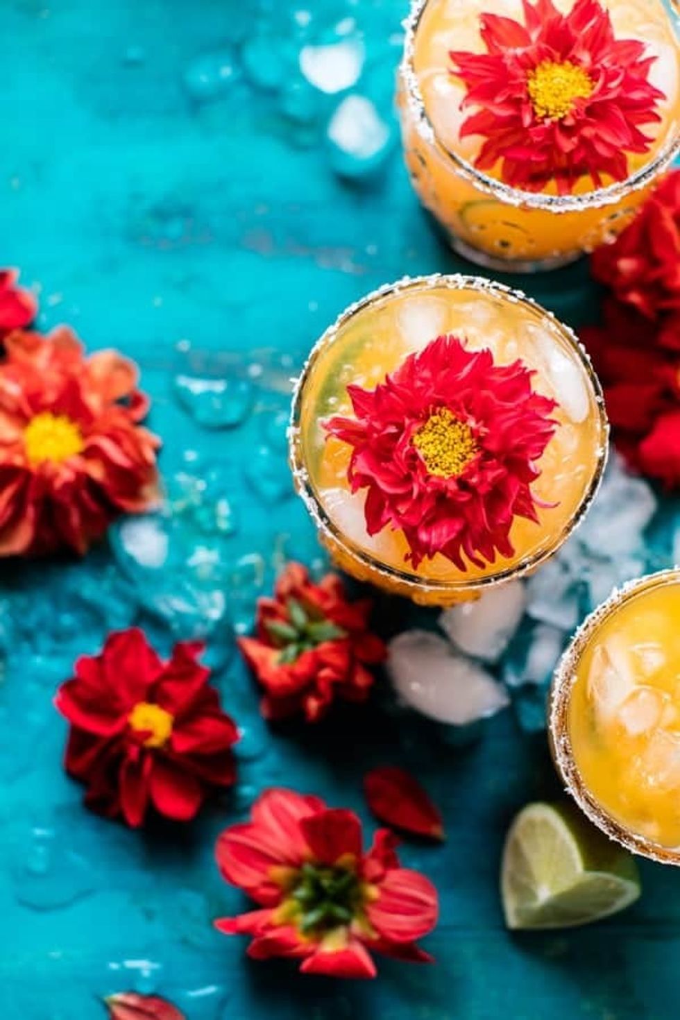 Lemony lime mezcal breeze