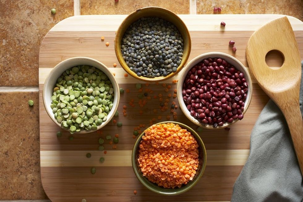 lentils and beans