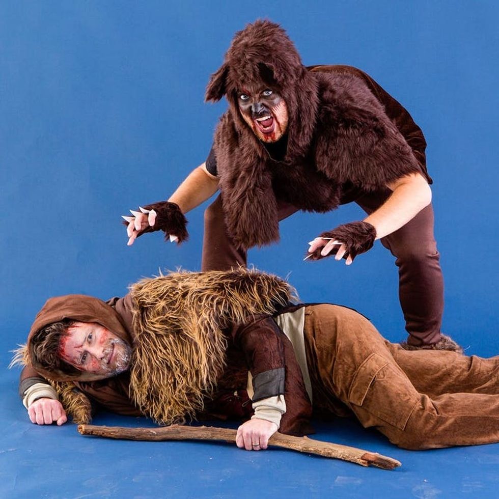 Leo and the Bear from The Revenant Halloween Costume for Men
