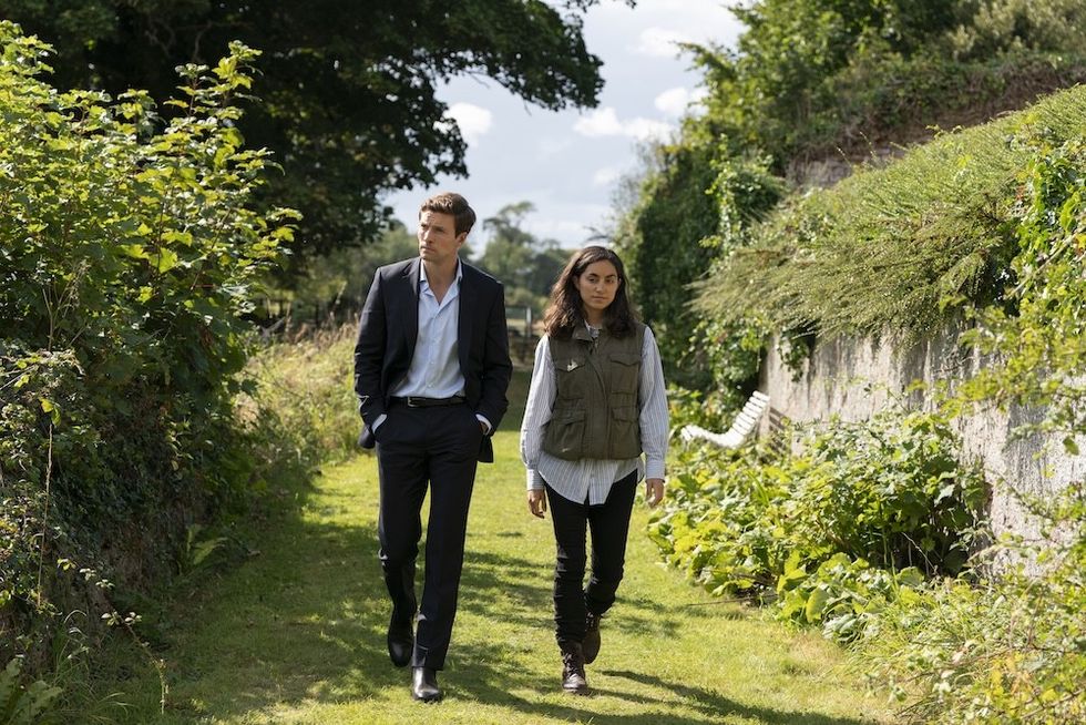 Leo Suter and Sofia Barclay in Lynley on Britbox