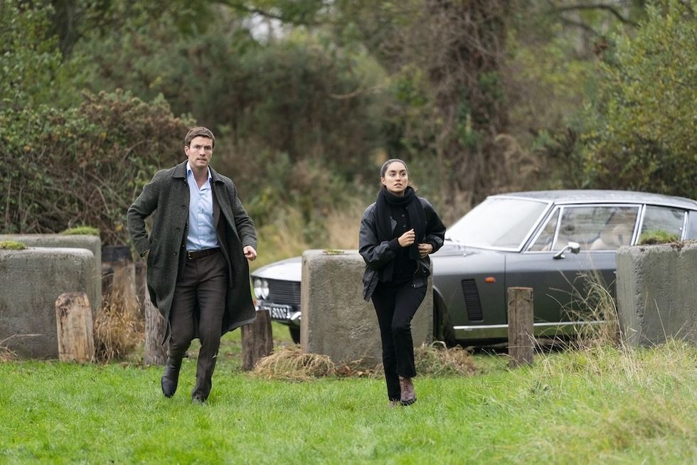 Leo Suter and Sofia Barclay in Lynley on Britbox