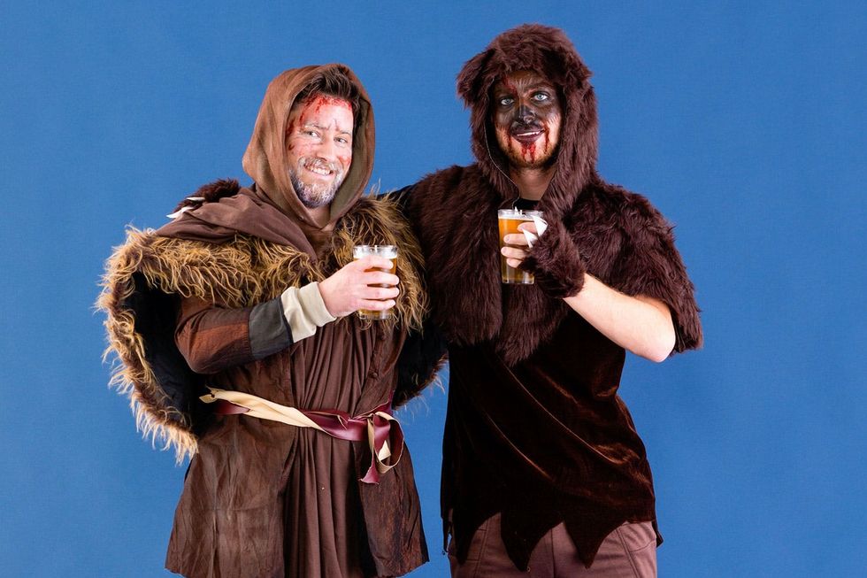 Leonardo Dicaprio and Bear Revenant Halloween Costume