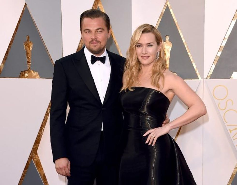 Leonardo DiCaprio and Kate Winslet