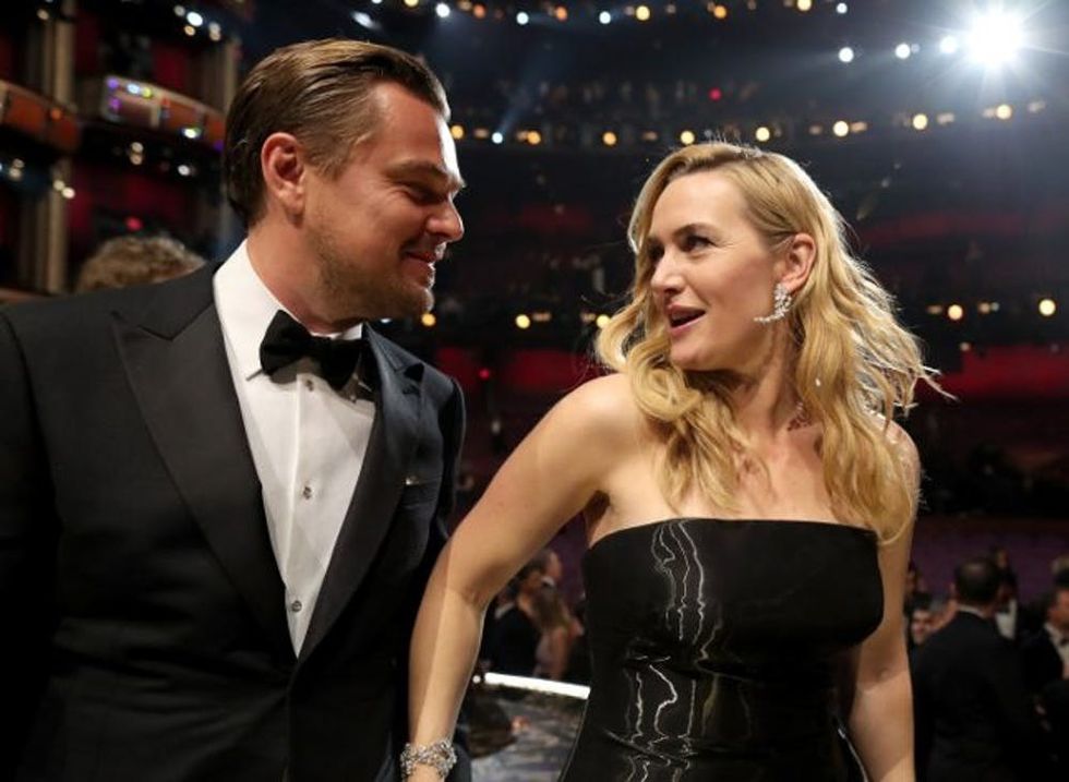 Leonardo DiCaprio and Kate Winslet