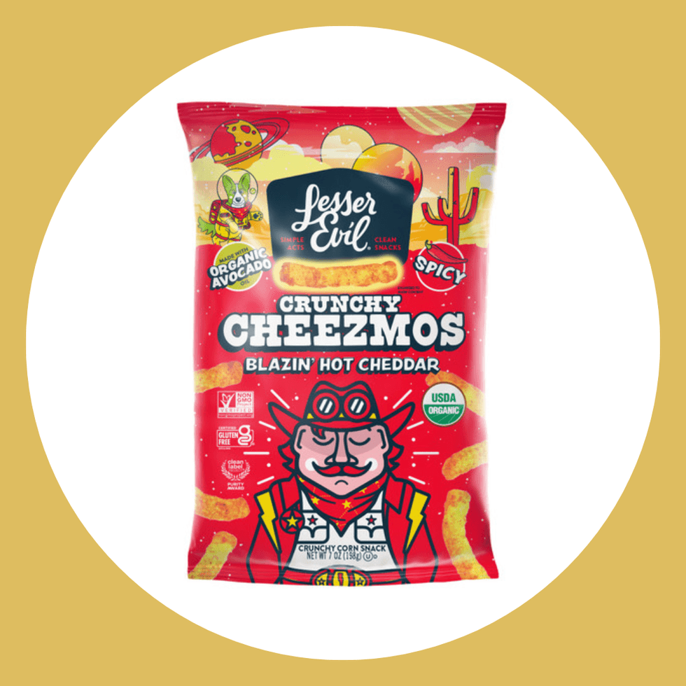 LesserEvil Blazin Hot Cheezmos