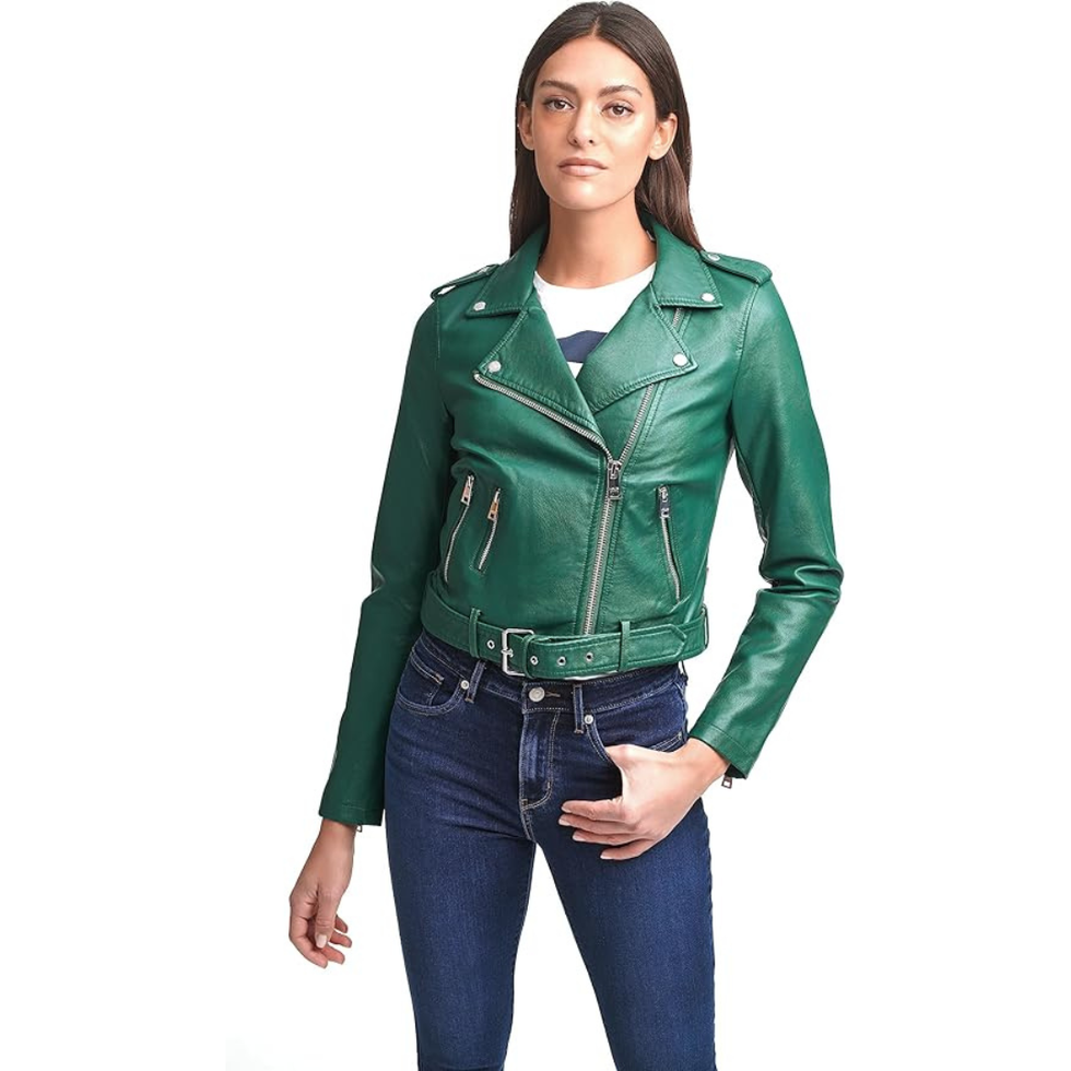 Levi's Belted Faux Leather Moto Jacket