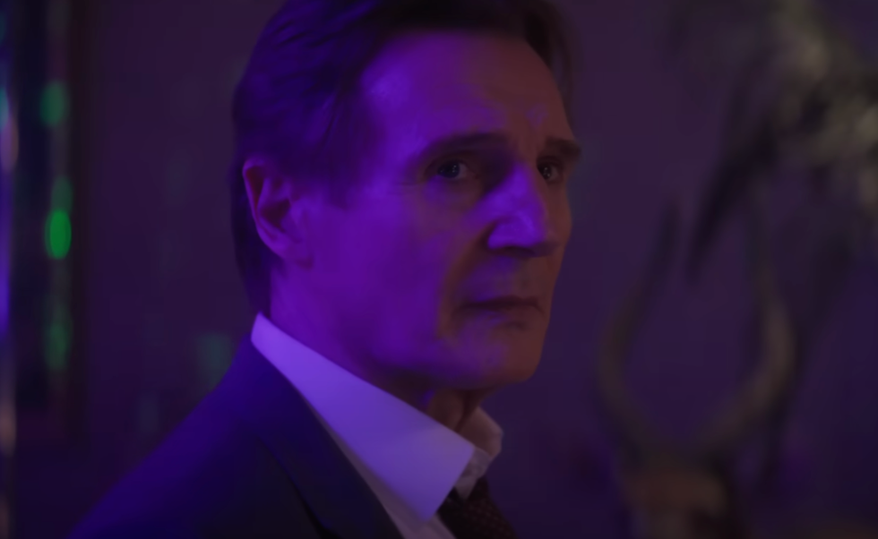 Liam Neeson in 'The Naked Gun' 2025