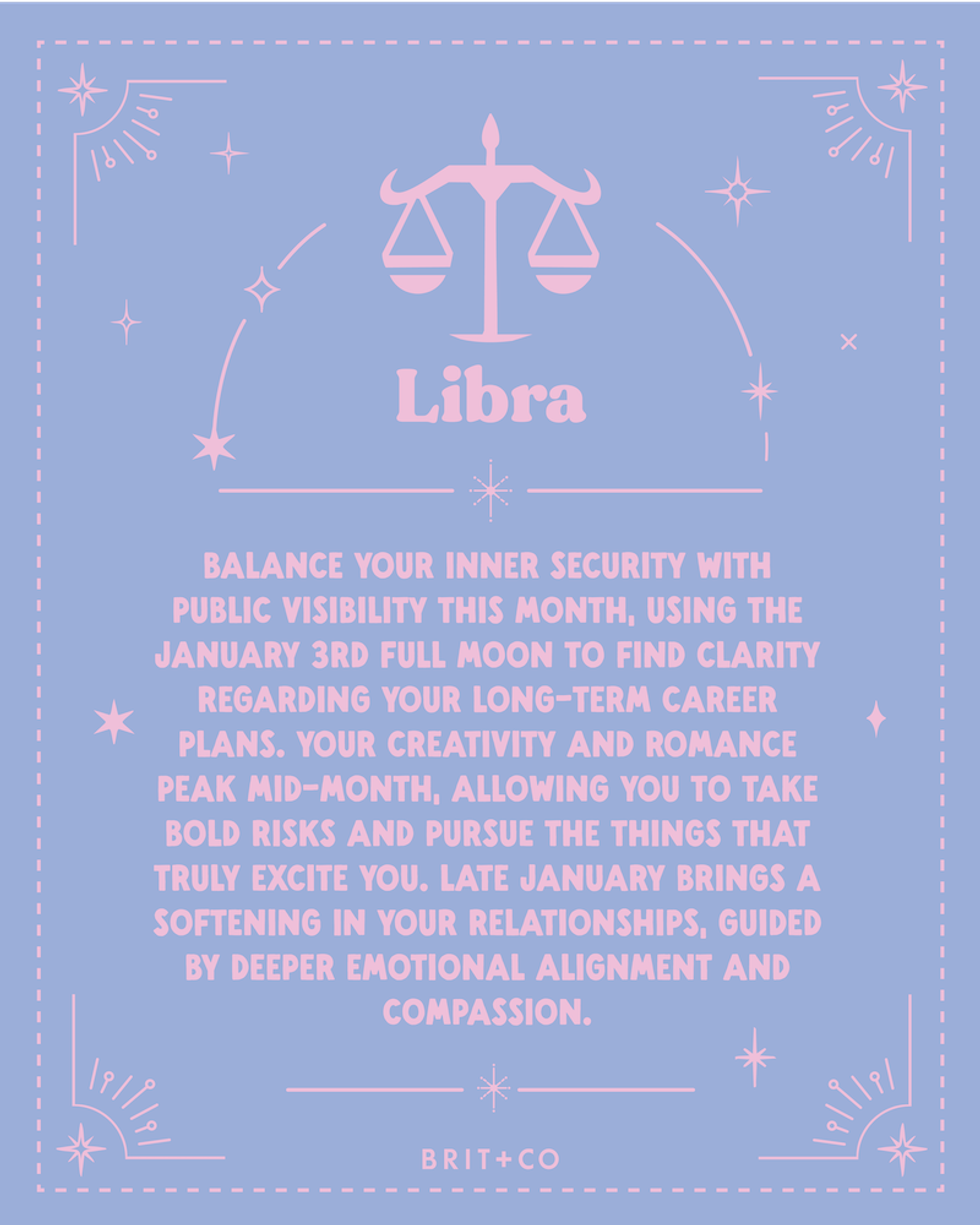 Libra January Horoscope 2026