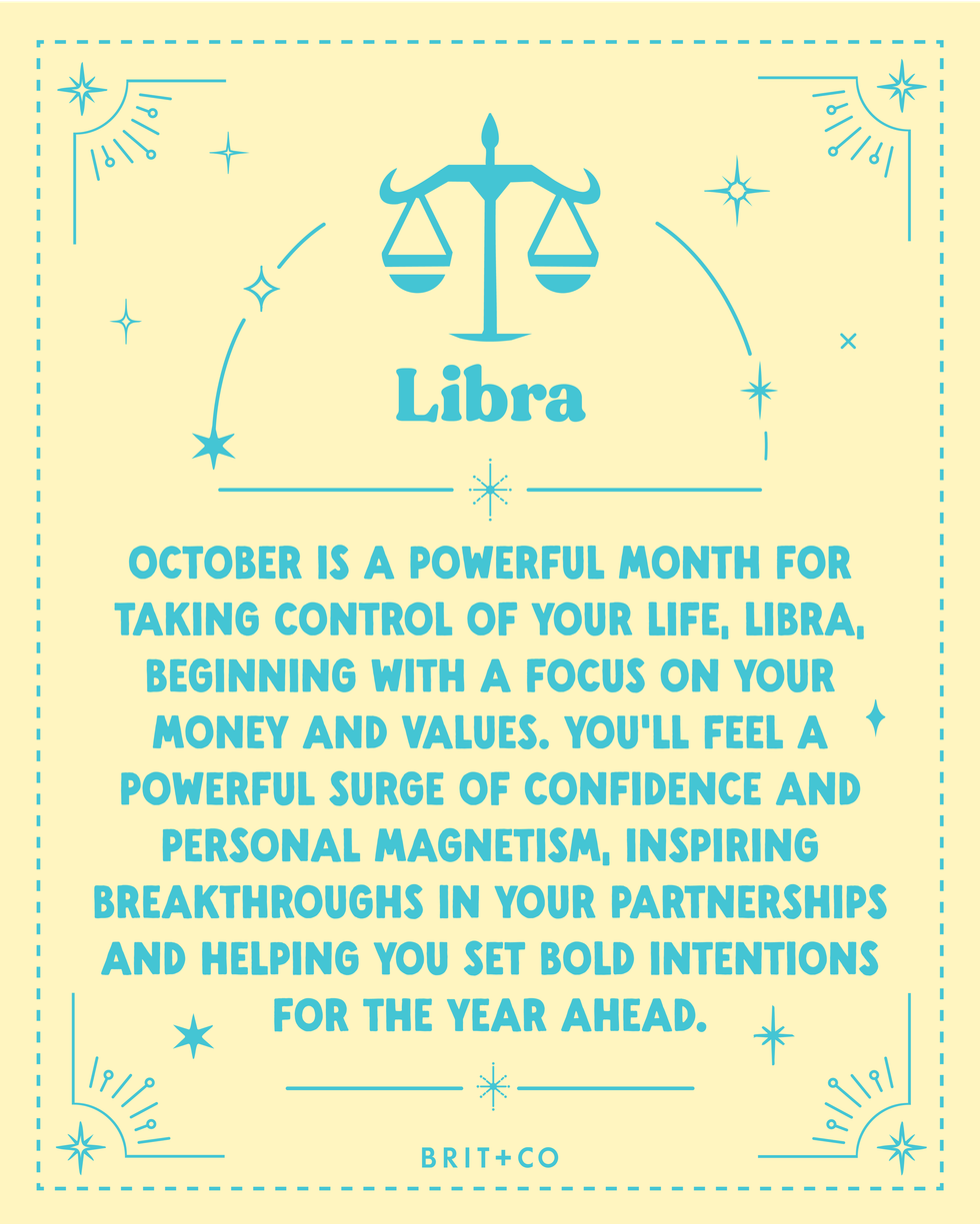 Libra October Horoscope 2025