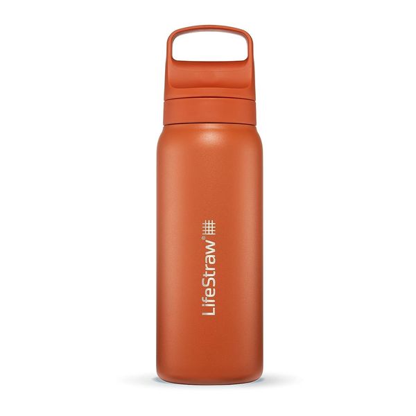 LifeStraw Insulated Stainless Steel Water Filter Bottle