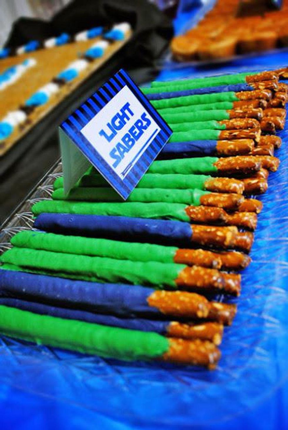 Light Saber Pretzel Sticks