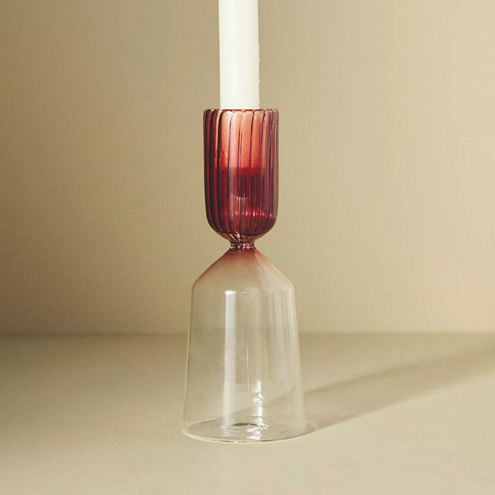 Lilac Calle Candle Holder