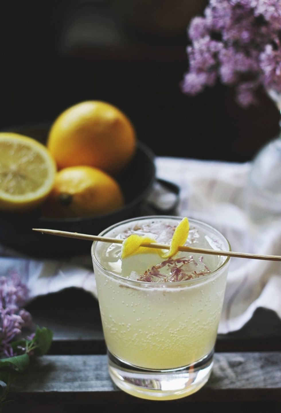 Lilac Lemon Fizz