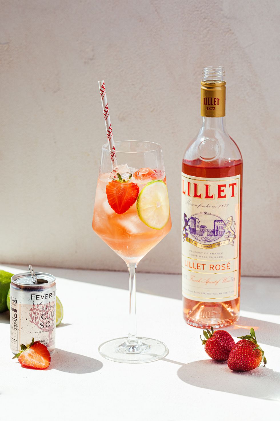 Lillet Ros\u00e9 Spritz