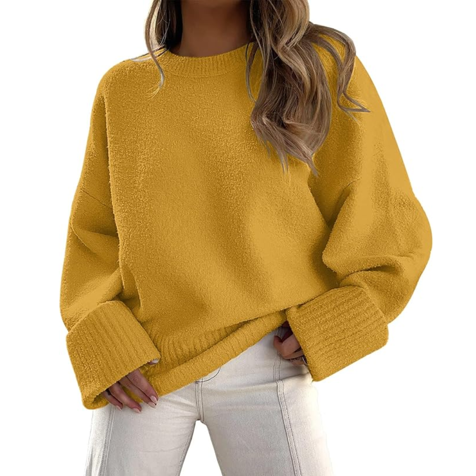 Lillusory Fuzzy Oversized Sweater