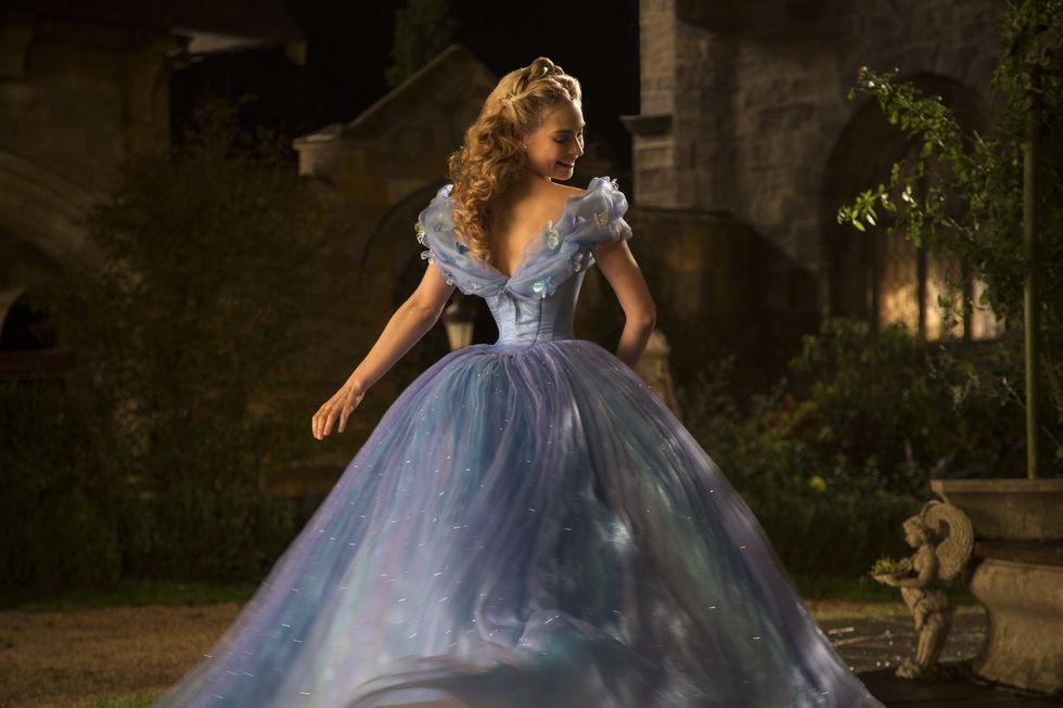 lily james as cinderella