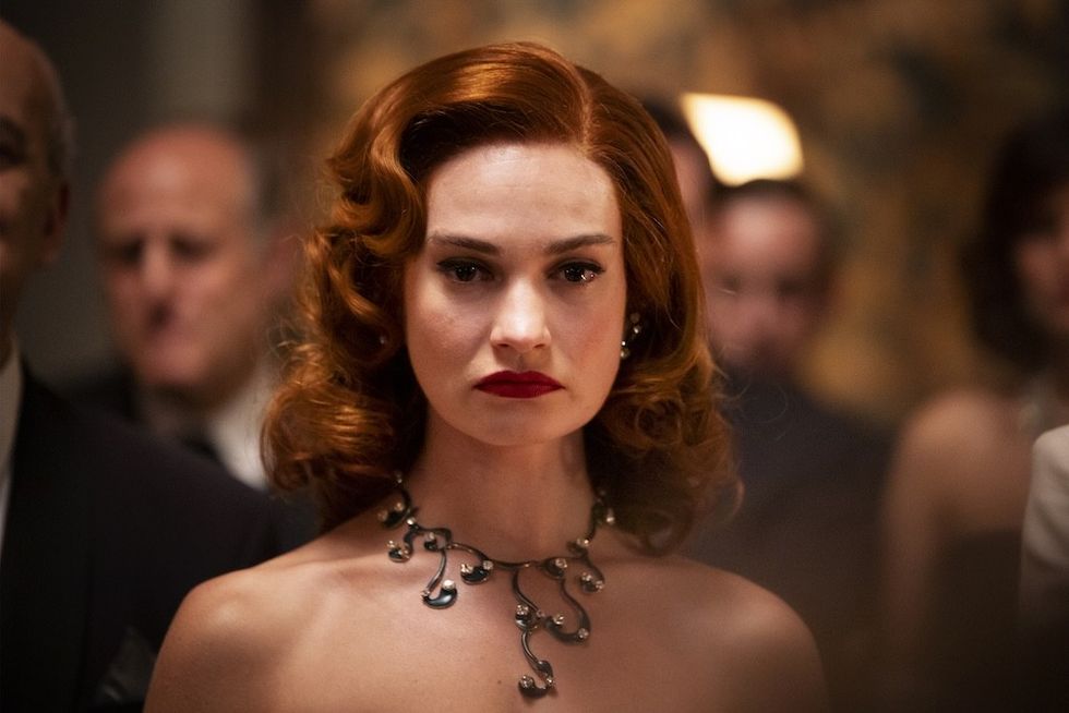 lily james as josephine in finally dawn