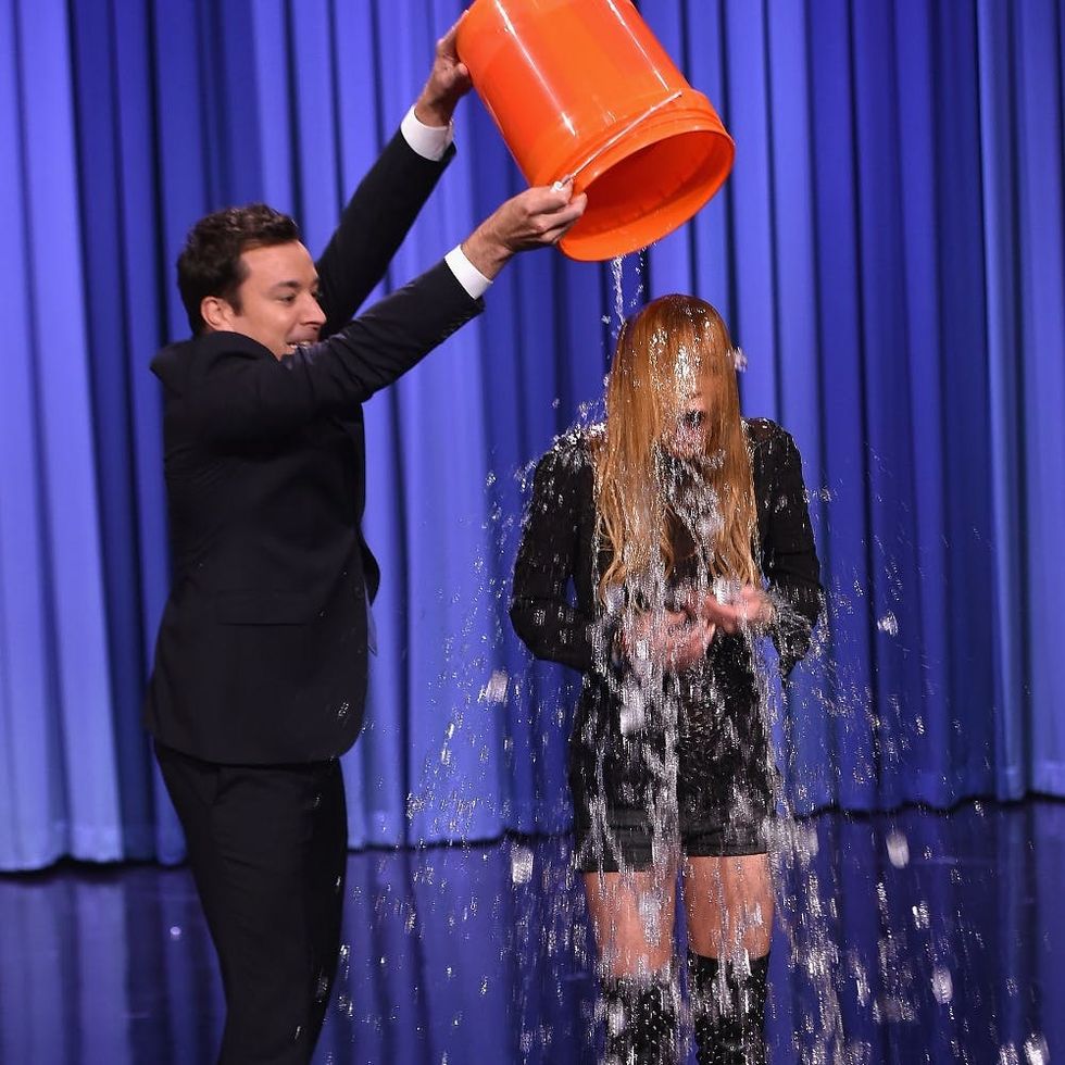 Lindsay Lohan _ ALS Ice Bucket Challenge