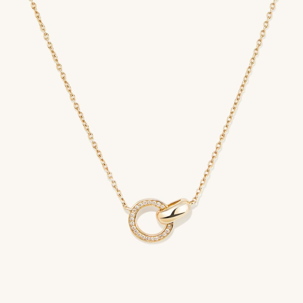 Linked Diamond Necklace