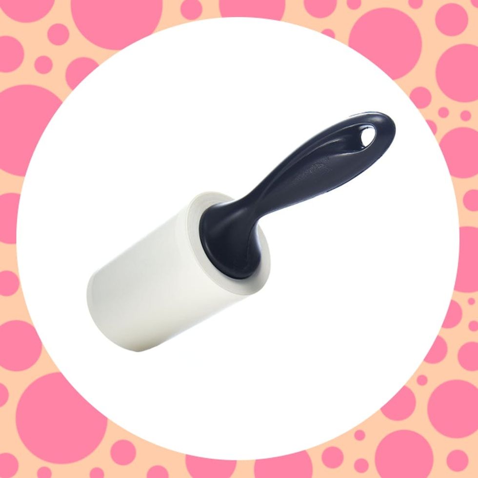 lint roller for getting glitter off