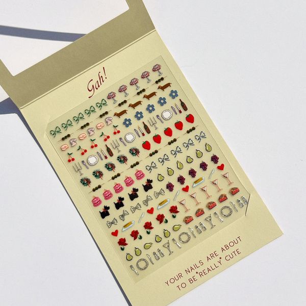 Lisa Says Gah! Holiday Nail Art Stickers
