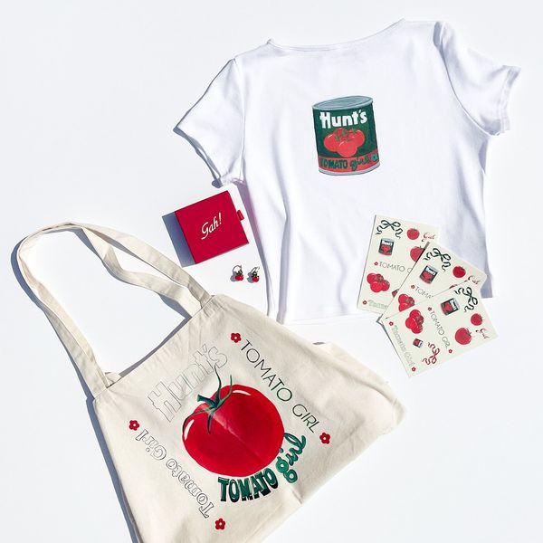 lisa says gah tomato girl summer collab with hunt's tomatoes