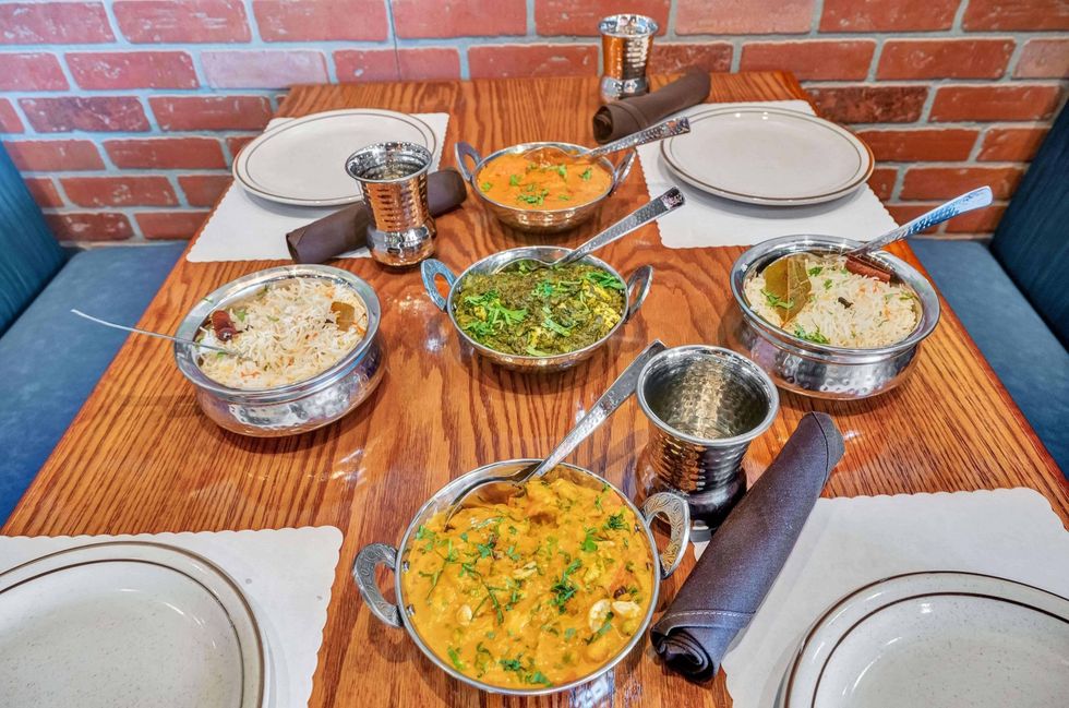 Little India table spread