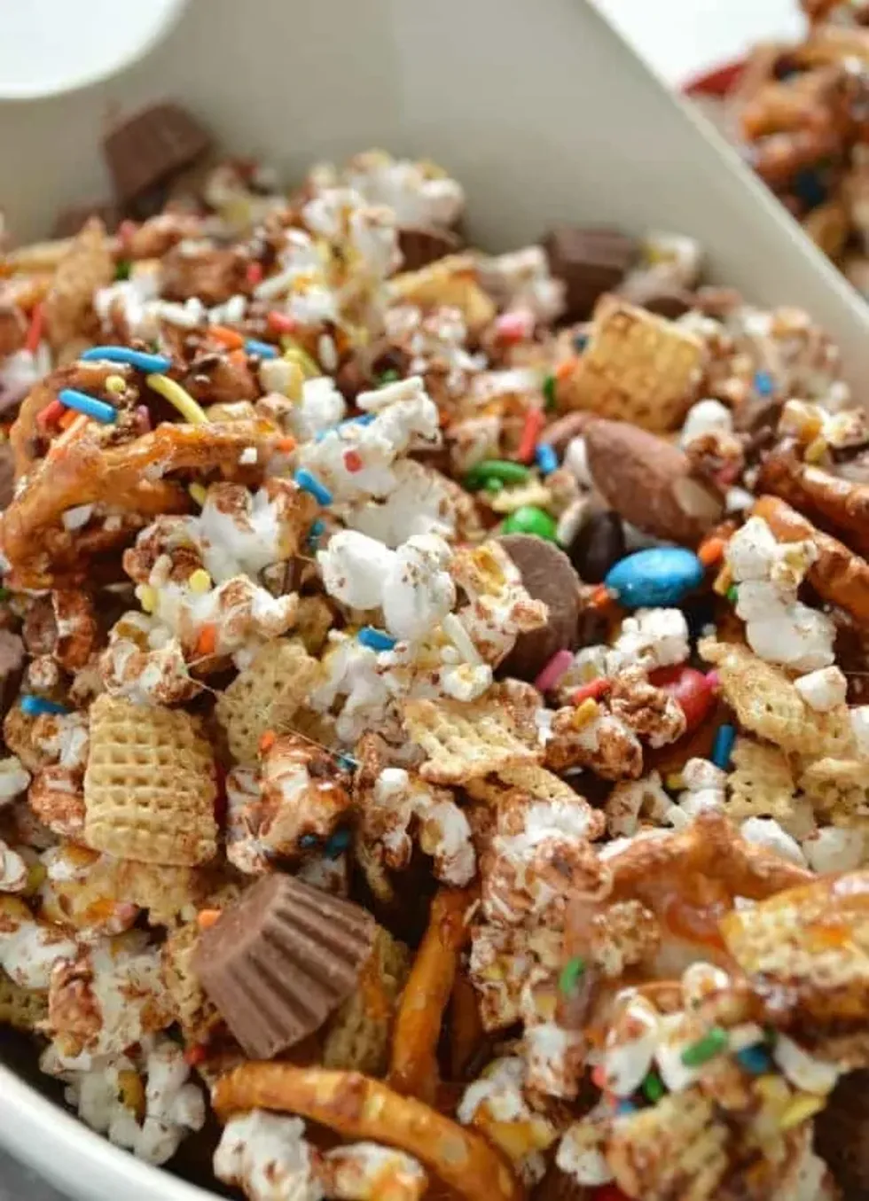 Loaded Candy Bar Popcorn