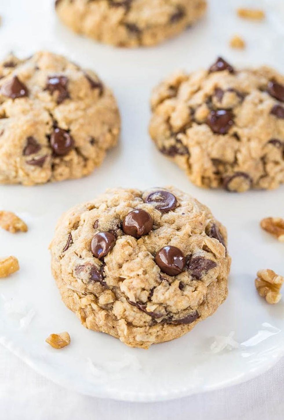 Loaded Oatmeal Chocolate Chip Cookies