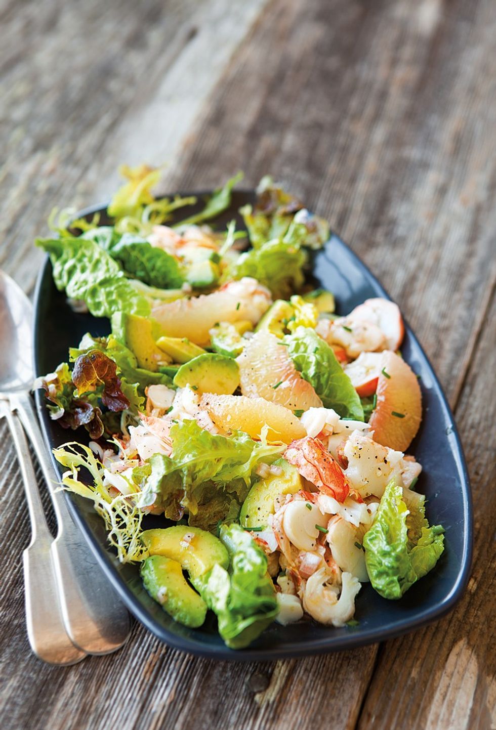Lobster Salad with Grapefruit and Avocado