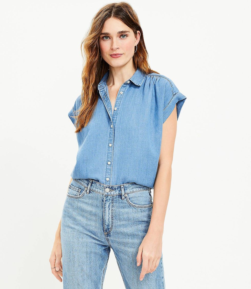 How To Make A Canadian Tuxedo Summer-Friendly - Brit + Co