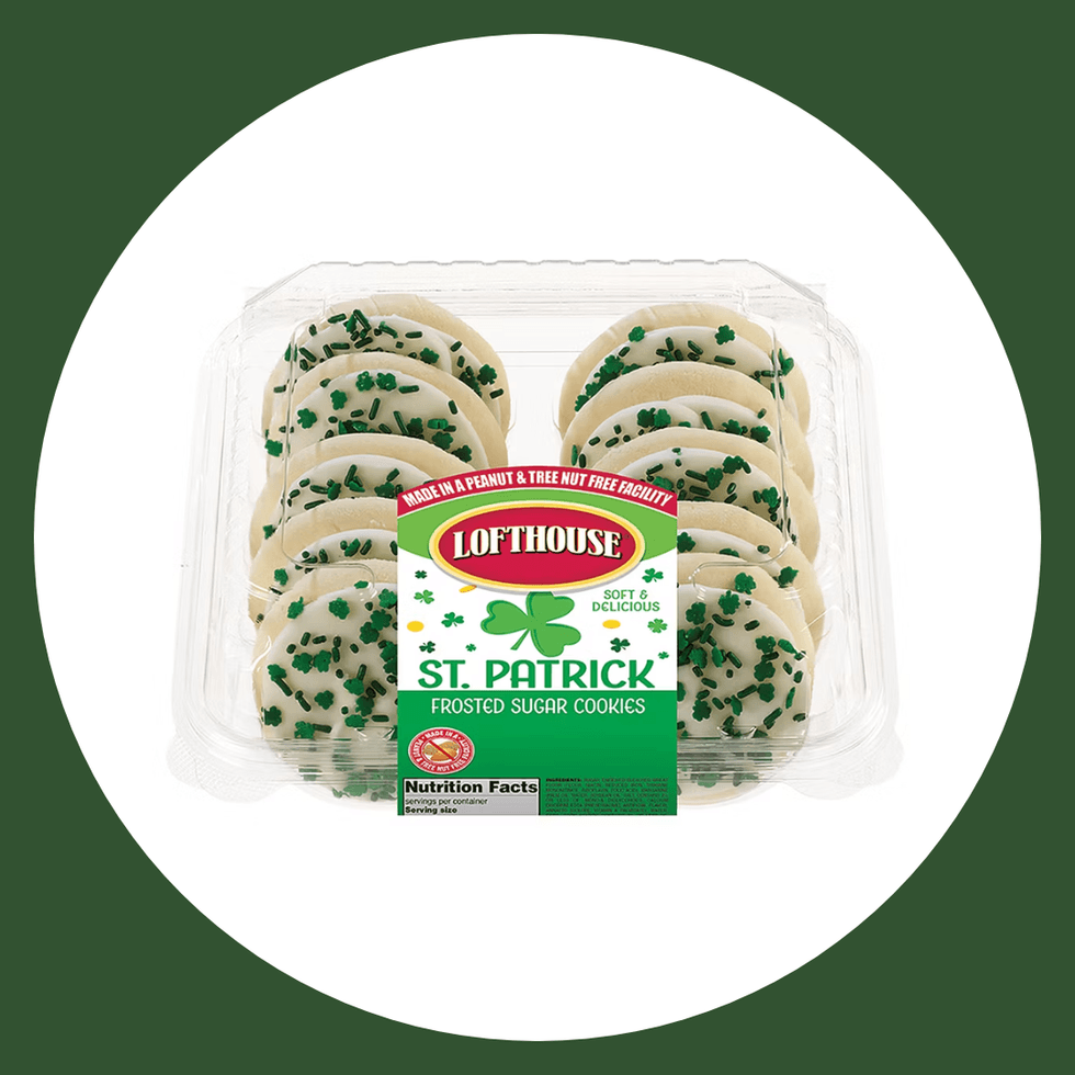 Lofthouse St. Patrick's Day Soft Frosted Sugar Cookies
