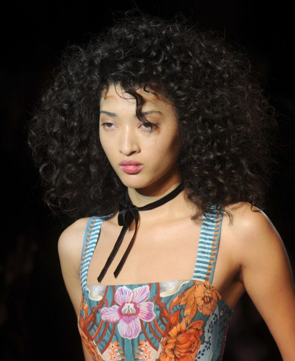 LONDON, ENGLAND - FEBRUARY 19: Models walk the runway at the Temperley London show during London Fashion Week February 2017 collections on February 19, 2017 in London, England. (Photo by Stuart C. Wilson/Getty Images)