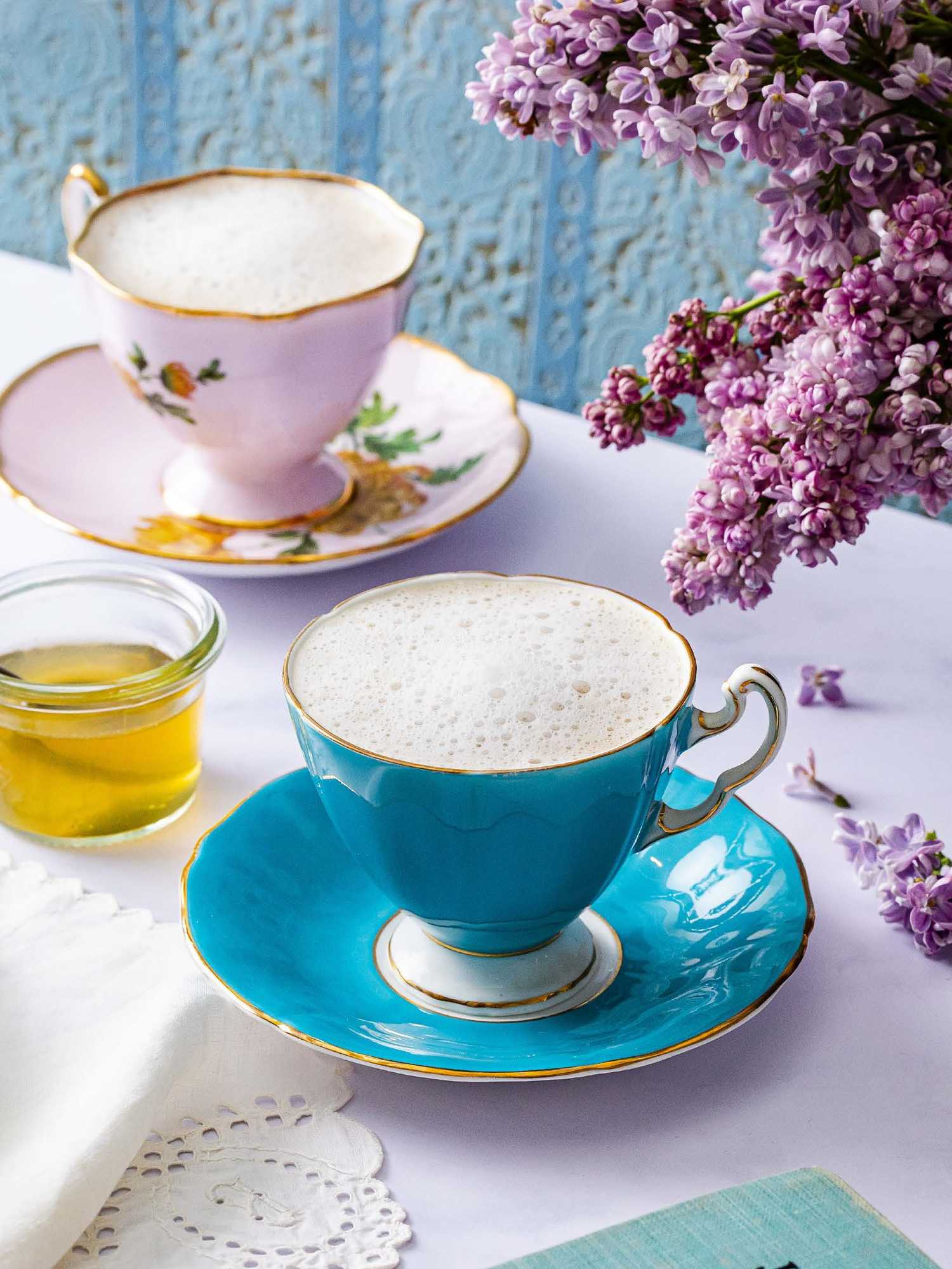 London fog latte recipe from The Official Bridgerton Guide to Entertaining