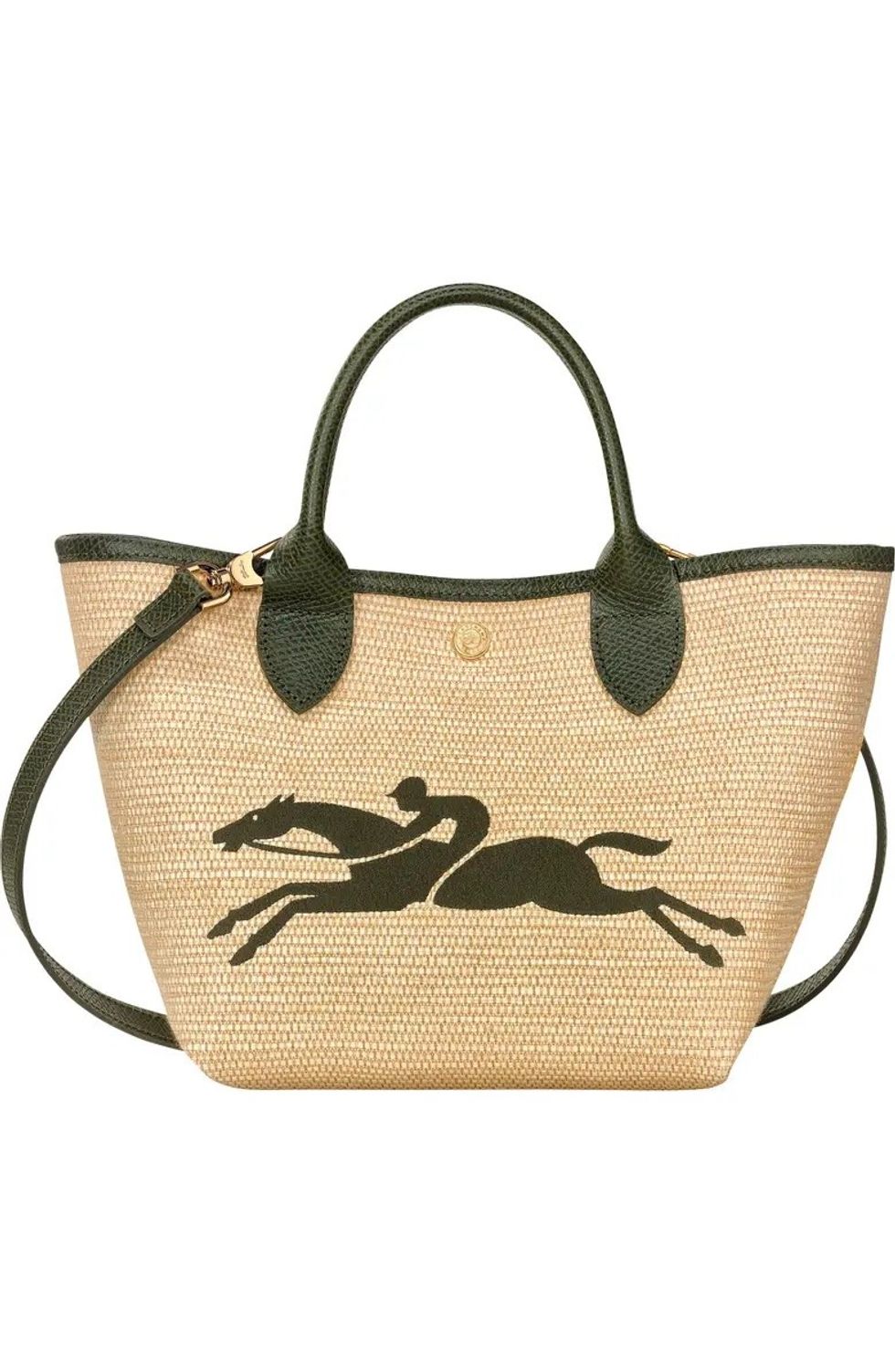 Longchamp Le Pliage Raffia Tote