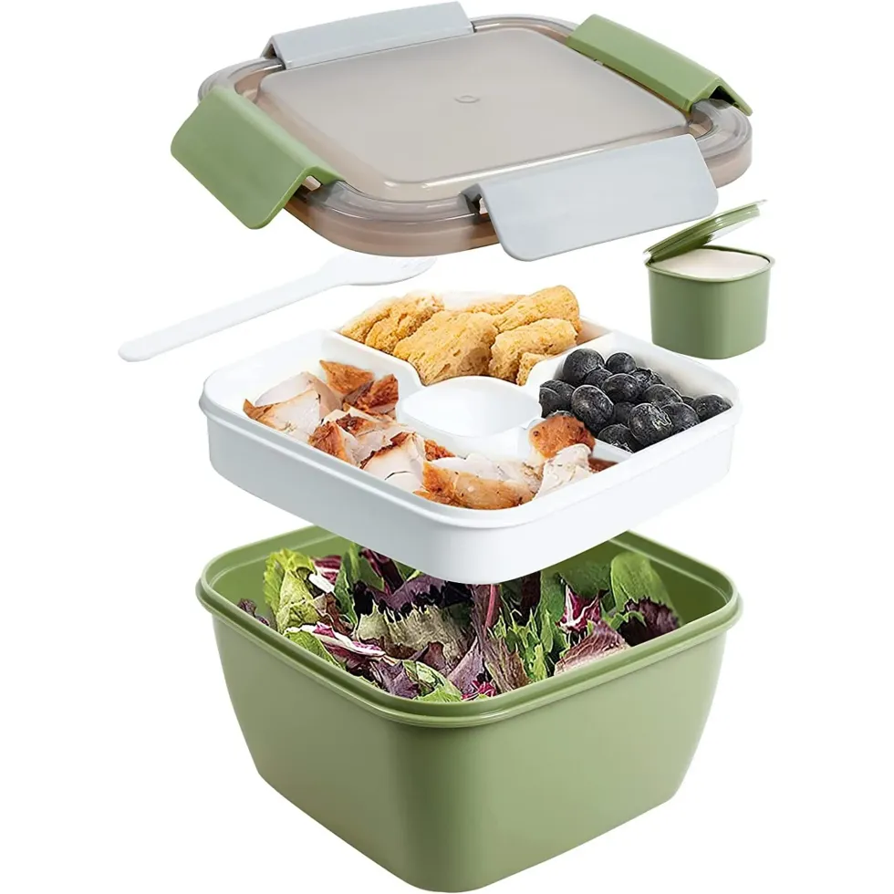 loobu 52 oz to go salad container