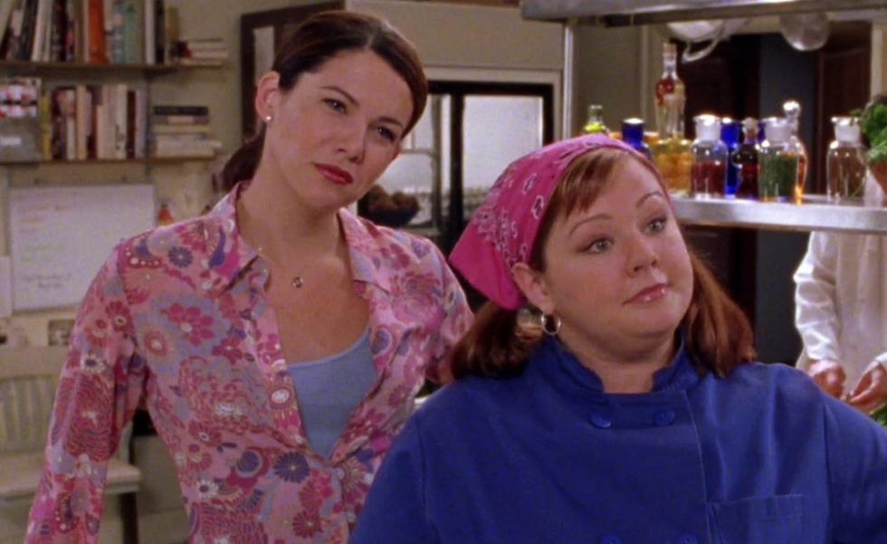 lorelai and sookie in 'gilmore girls'
