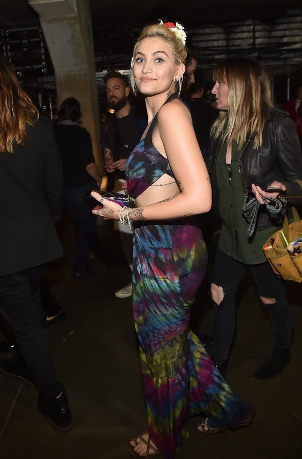 LOS ANGELES, CA - FEBRUARY 12: Paris Jackson attends The 59th GRAMMY Awards at STAPLES Center on February 12, 2017 in Los Angeles, California. (Photo by Alberto E. Rodriguez/Getty Images for NARAS)