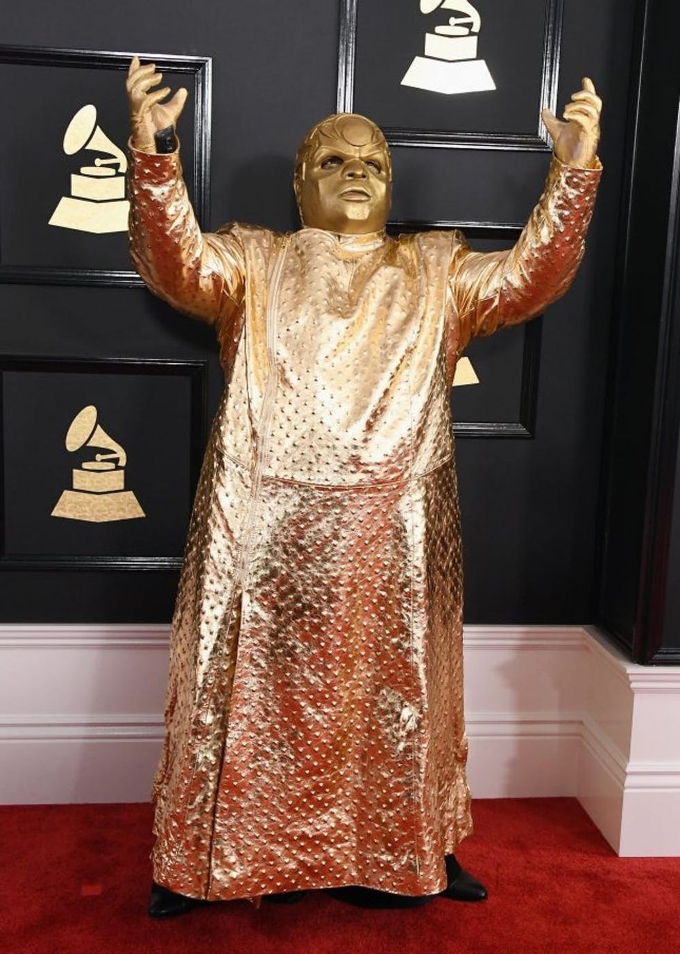 LOS ANGELES, CA - FEBRUARY 12: Recording artist Gnarly Davidson attends The 59th GRAMMY Awards at STAPLES Center on February 12, 2017 in Los Angeles, California. (Photo by Jon Kopaloff/FilmMagic)
