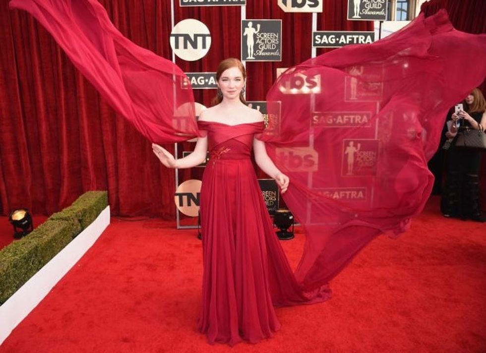 LOS ANGELES, CA - JANUARY 29: Actress Annalise Basso attends The 23rd Annual Screen Actors Guild Awards at The Shrine Auditorium on January 29, 2017 in Los Angeles, California. 26592_009 (Photo by Dimitrios Kambouris/Getty Images for TNT)