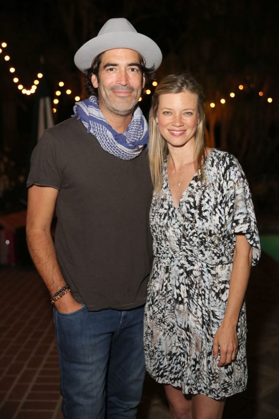 LOS ANGELES, CA - JUNE 10: Actors Carter Oosterhouse and Amy Smart attend Emily Ratajkowski's 25th Birthday celebration at the private residence of Absolut Elyx CEO Jonas Tahlin on June 10, 2016 in Los Angeles, California. (Photo by Rachel Murray/Getty Images for Absolut Elyx)