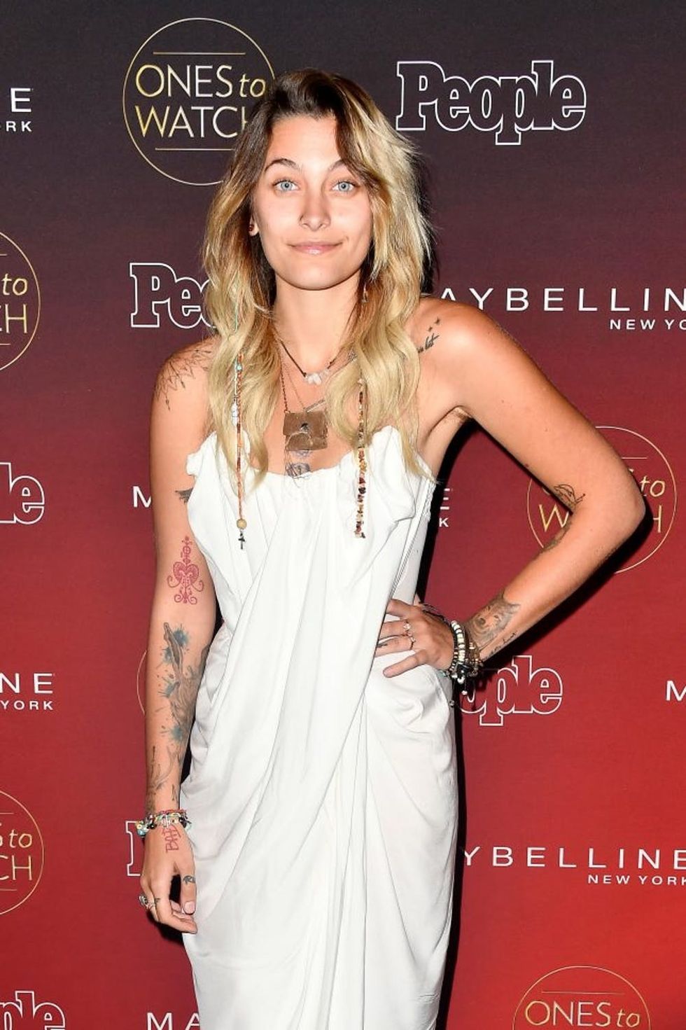 LOS ANGELES, CA - OCTOBER 04: Paris Jackson attends People's "Ones To Watch" at NeueHouse Hollywood on October 4, 2017 in Los Angeles, California. (Photo by Frazer Harrison/Getty Images)