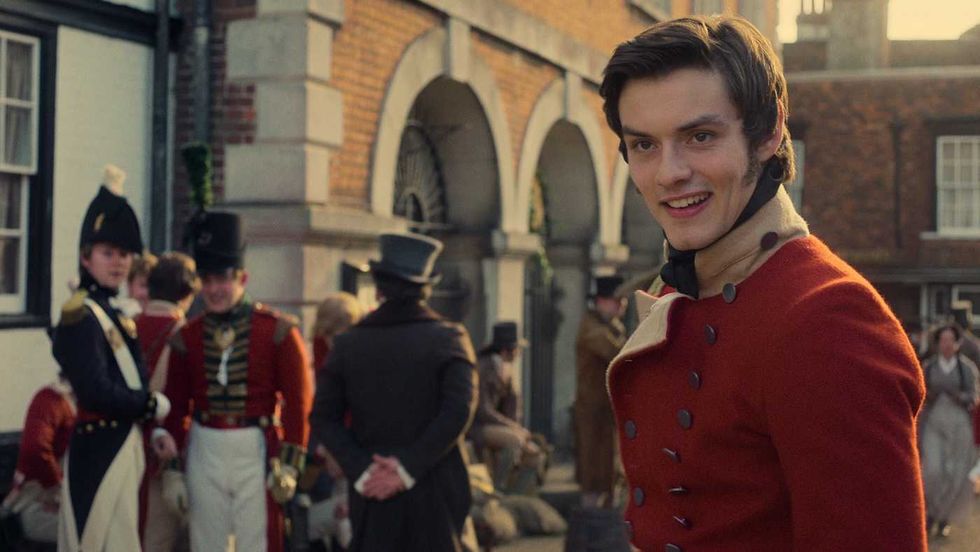 Louis Partridge as Mr. Wickham\u200b