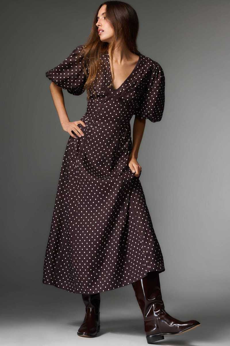 princess polly baby blue dress Reiss Winter Dresses for Women main image 1