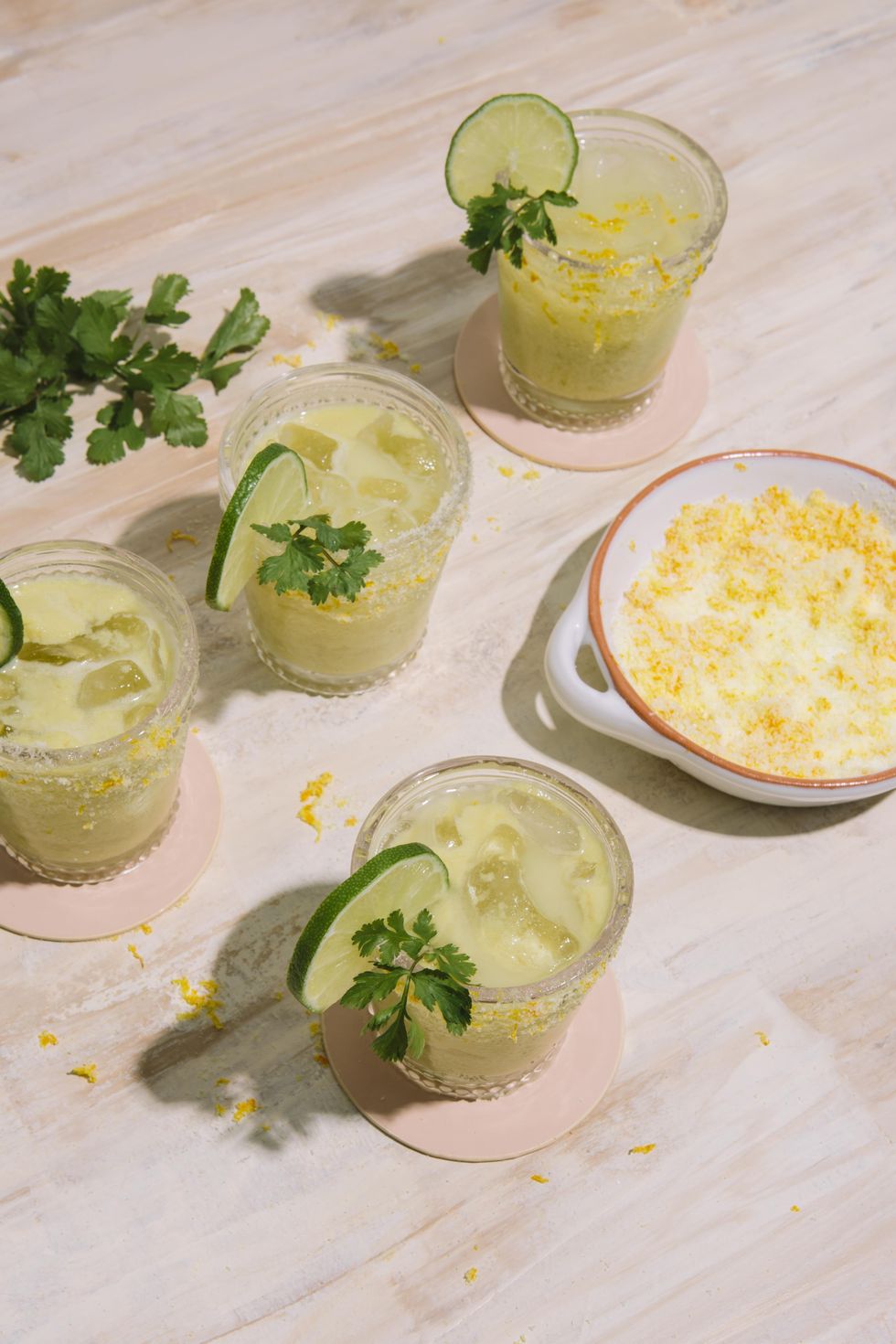 Low-Cal Avocado Margaritas Types of Salt
