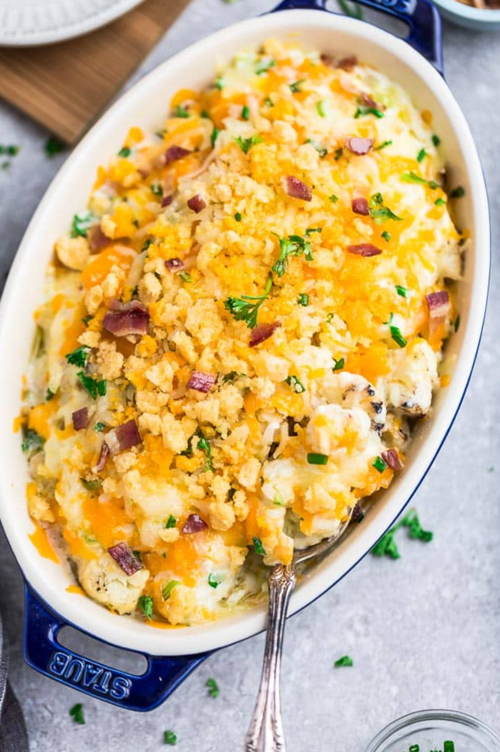 Low Carb Cauliflower Casserole