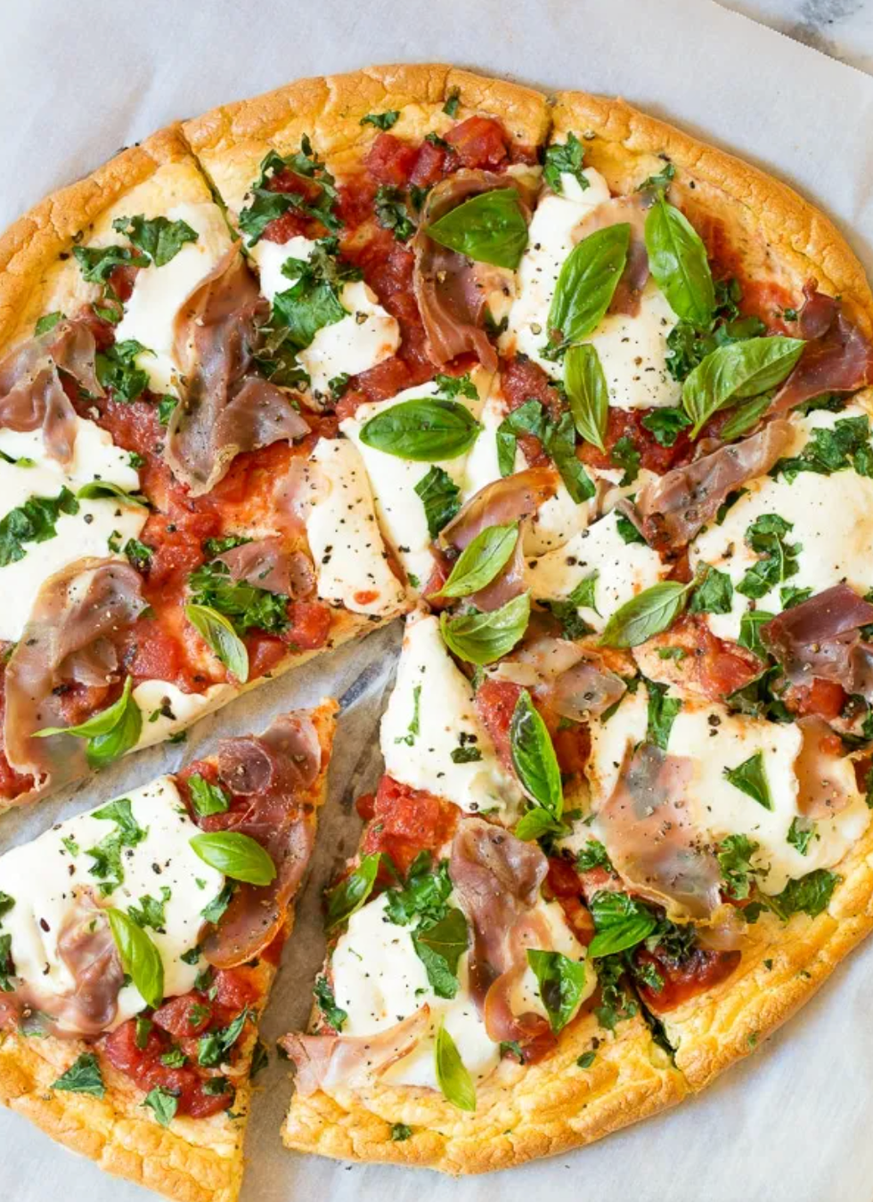 Low Carb Cloud Bread Pizza