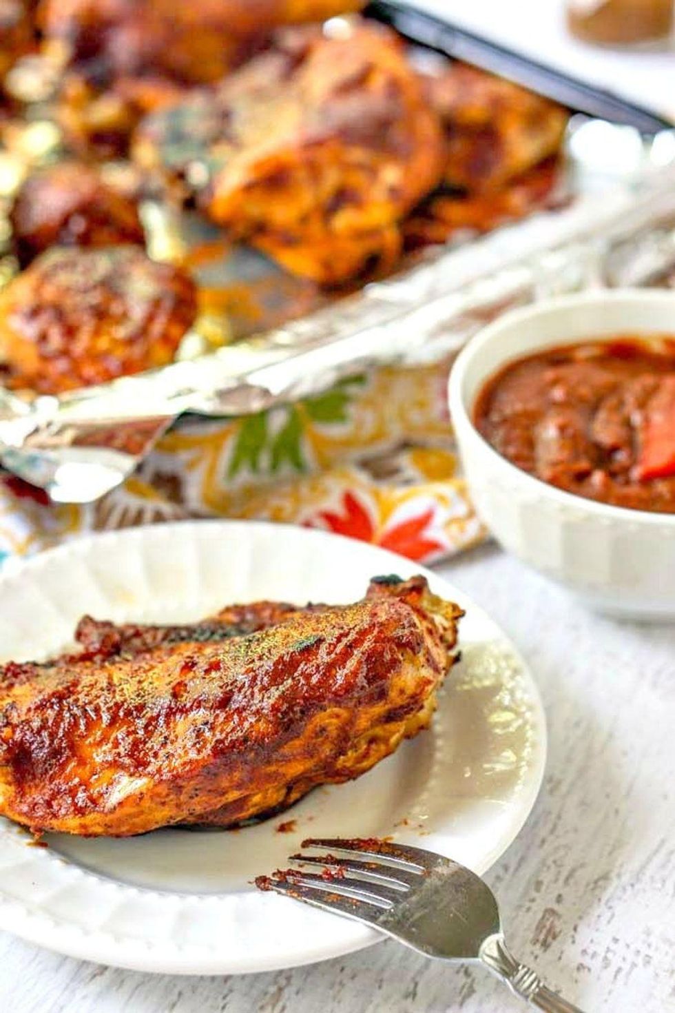 Low-Carb Slow Cooker BBQ Chicken