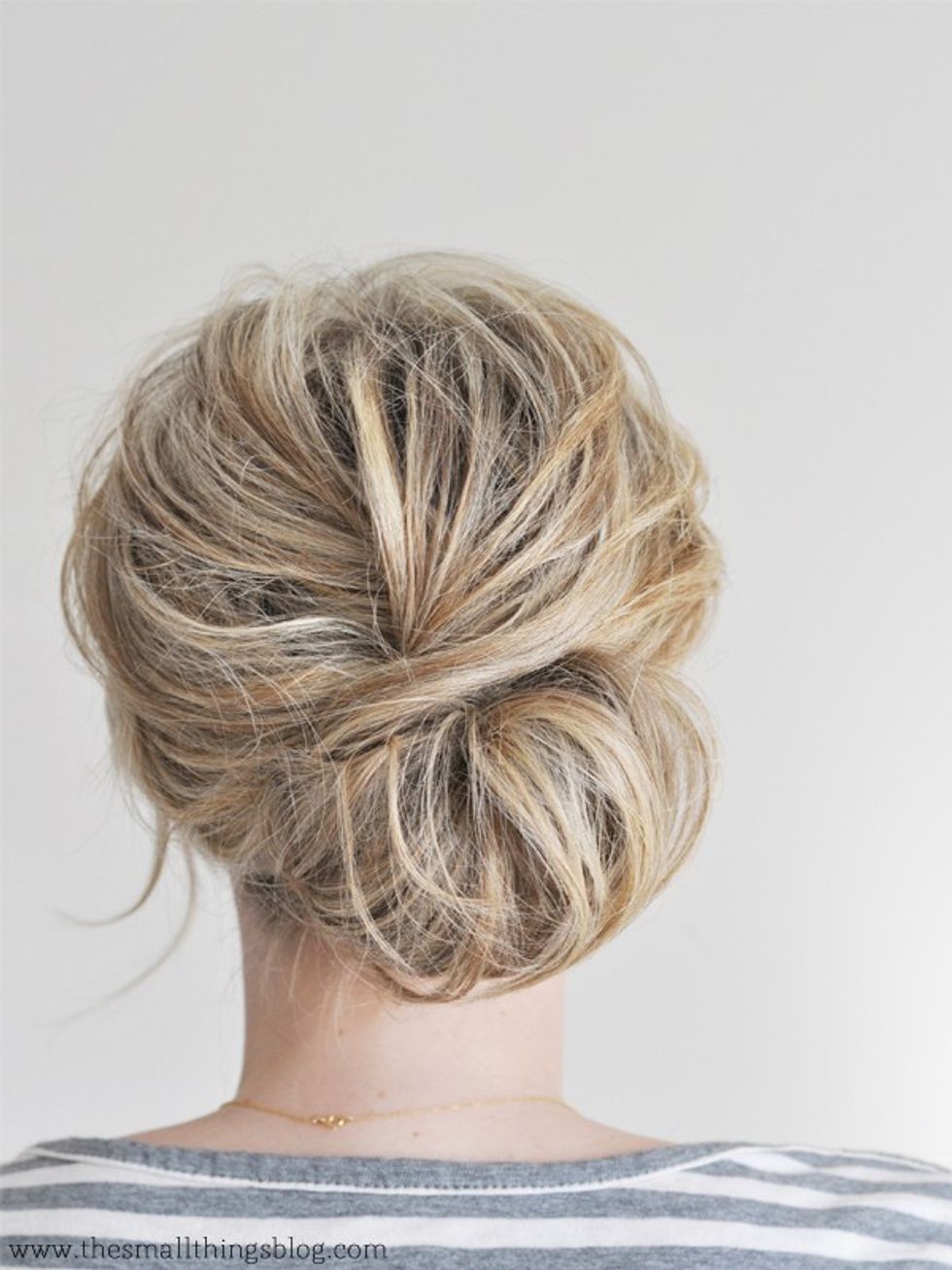 Low Chignon Hair Tutorial